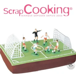 9 accessoires foot pour gâteaux