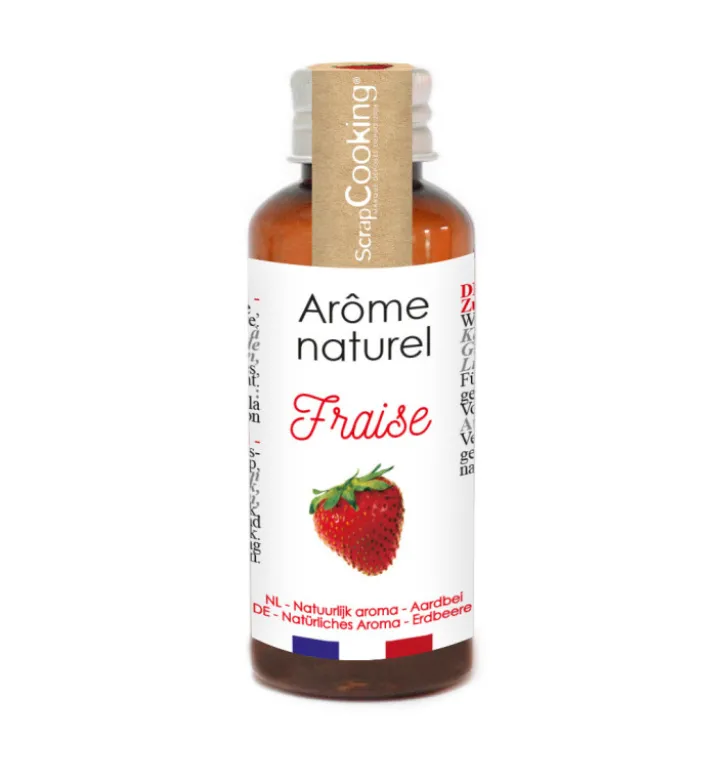 Arôme naturel liquide Fraise 40 ml