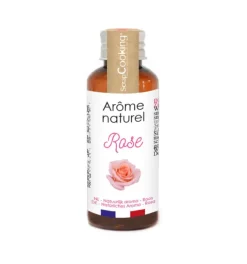 Arôme naturel liquide Rose 40 ml