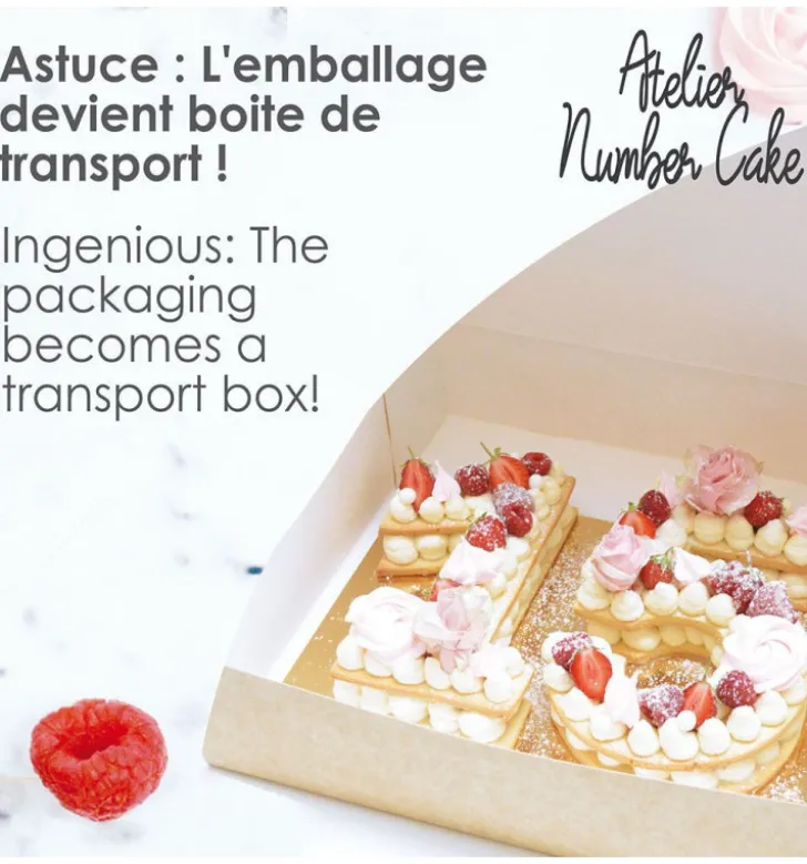 Atelier number cake - Gabarits, douilles, accessoires & recettes
