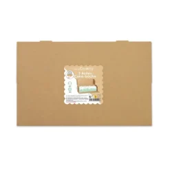 2 boites de transport à cakes/bûches 35x11x11 cm