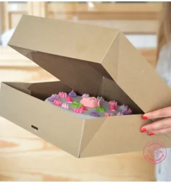 2 boites de transport pour 6 cupcakes
