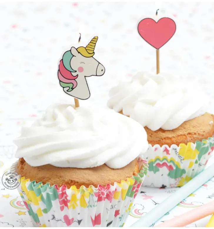 8 bougies licorne