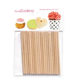 20 bâtonnets pour sucettes