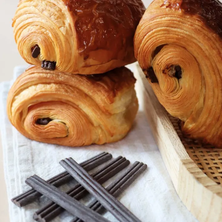 Bâtons boulanger pour pain au chocolat 40% cacao