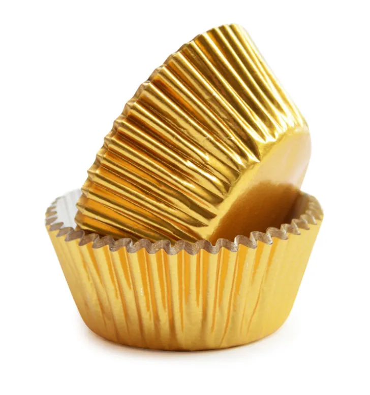 Caissettes dorées +/-48