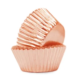 Caissettes rose gold +/-48