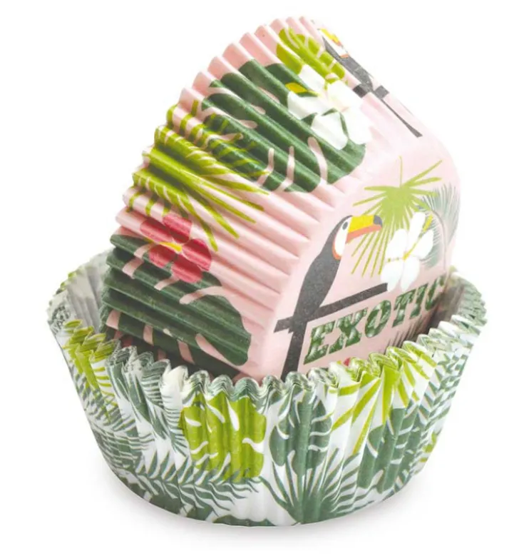 Caissettes Tropical +/- 36