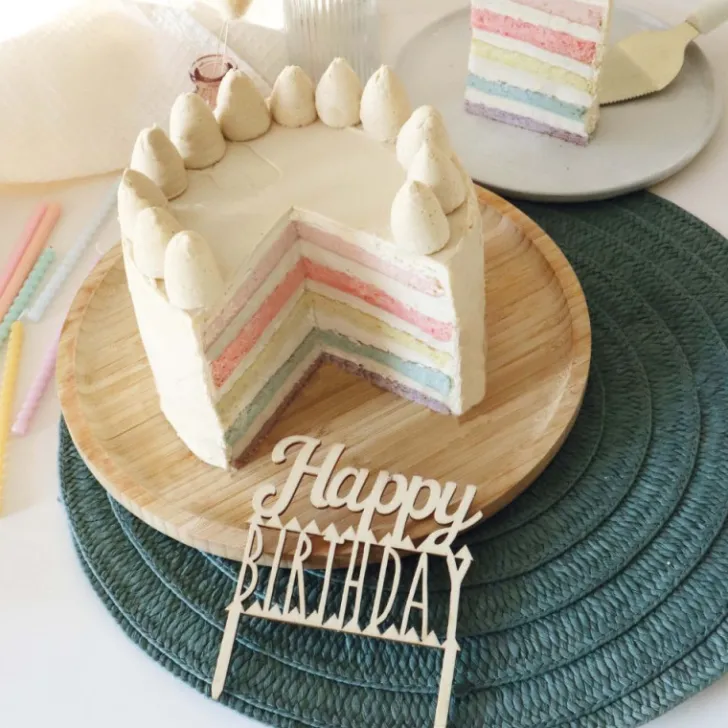 Cake topper bois Happy Birthday