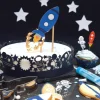 Cake topper led fusée