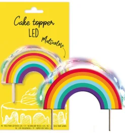 Cake topper led Rainbow