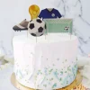 Cake toppers football pour déco de gâteaux