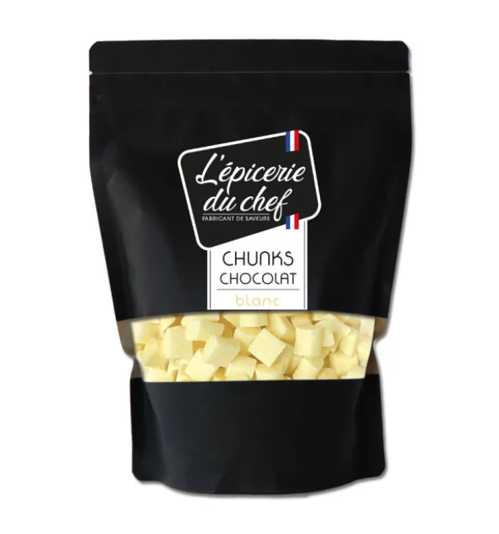 Chunks de chocolat blanc 1Kg