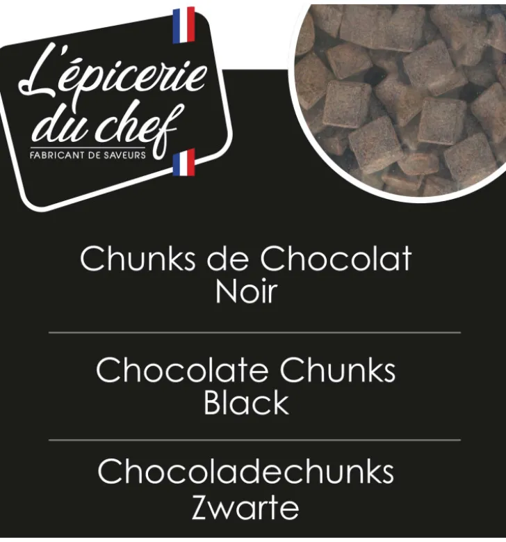 Chunks de chocolat noir 500g