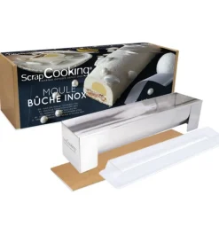 Coffret Bûche de Noël Inox - Moules bûche & Insert