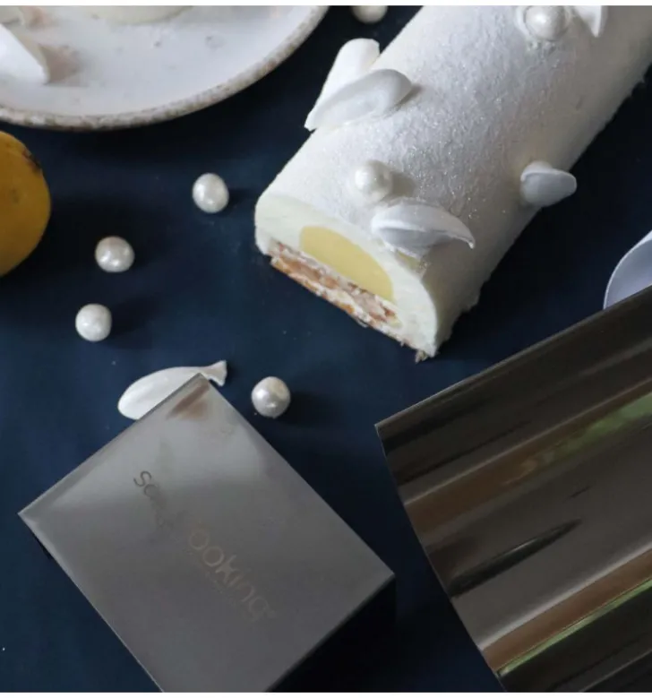 Coffret Bûche de Noël Inox - Moules bûche & Insert