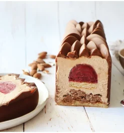 Coffret bûche de Noël Instant - Moules, insert, tapis & recettes