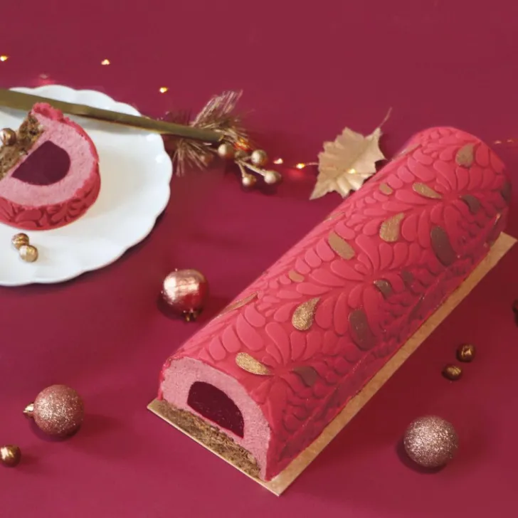 Coffret Bûche de Noël Ondine - Recettes, moules & ustensiles