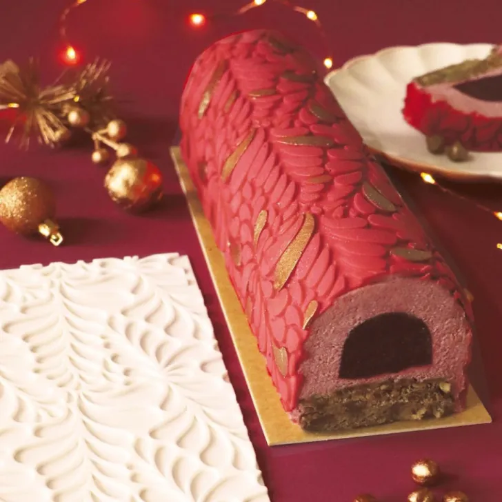 Coffret Bûche de Noël Ondine - Recettes, moules & ustensiles
