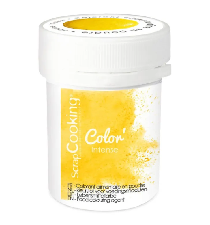Colorant alimentaire en poudre - jaune