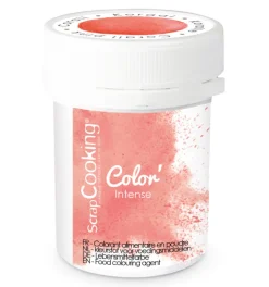 Colorant alimentaire en poudre - corail