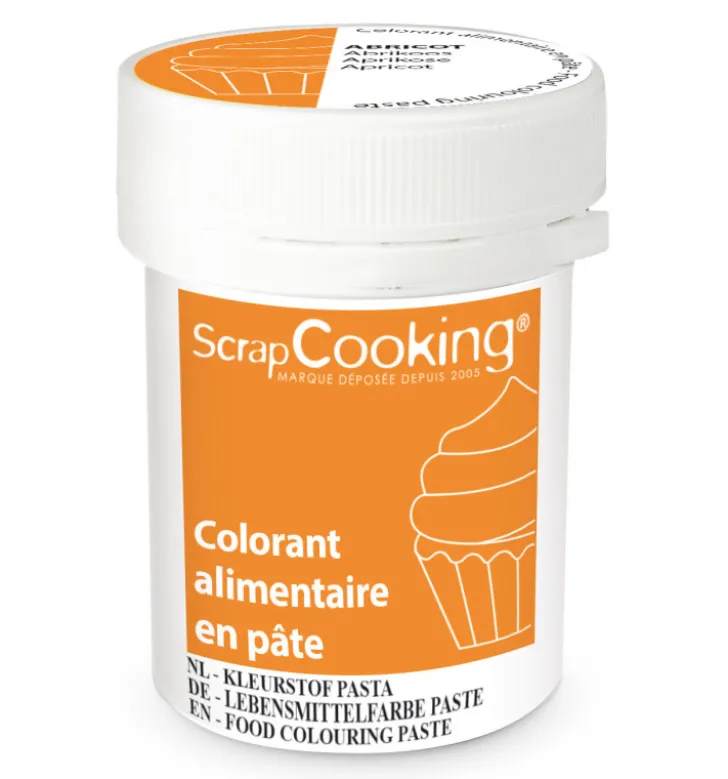 Colorant alimentaire en pâte abricot 20g