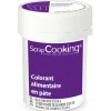 Colorant alimentaire en pâte aubergine 20g