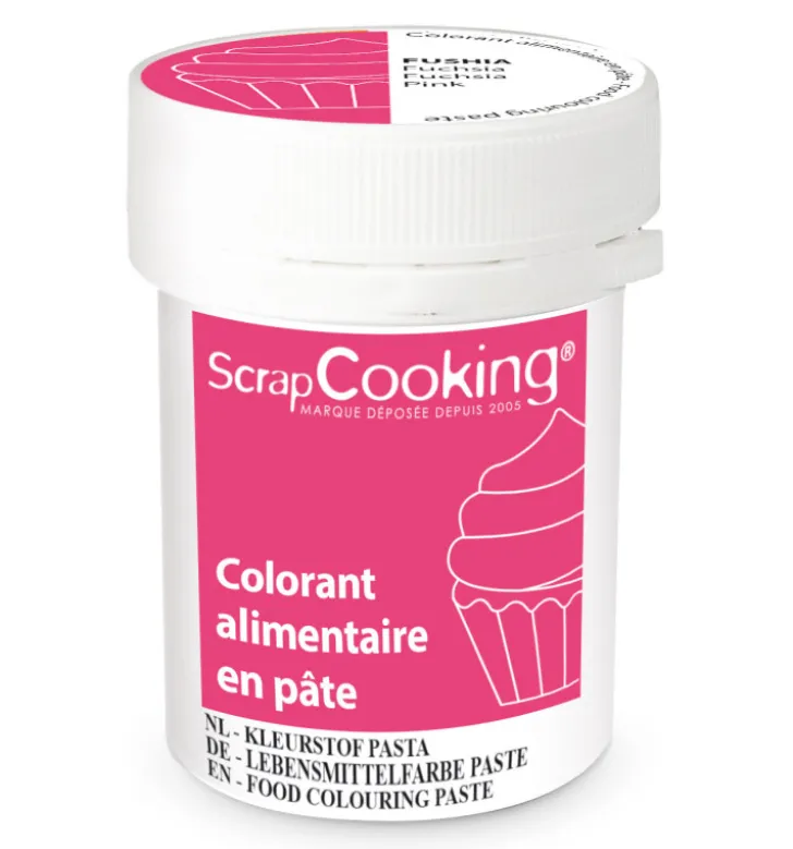 Colorant alimentaire en pâte fuchsia 20g
