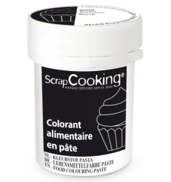 Colorant alimentaire en pâte noir 20g