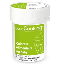 Colorant alimentaire en pâte vert pomme 20g