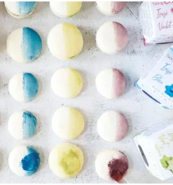 Colorant de surface irisé Bleu