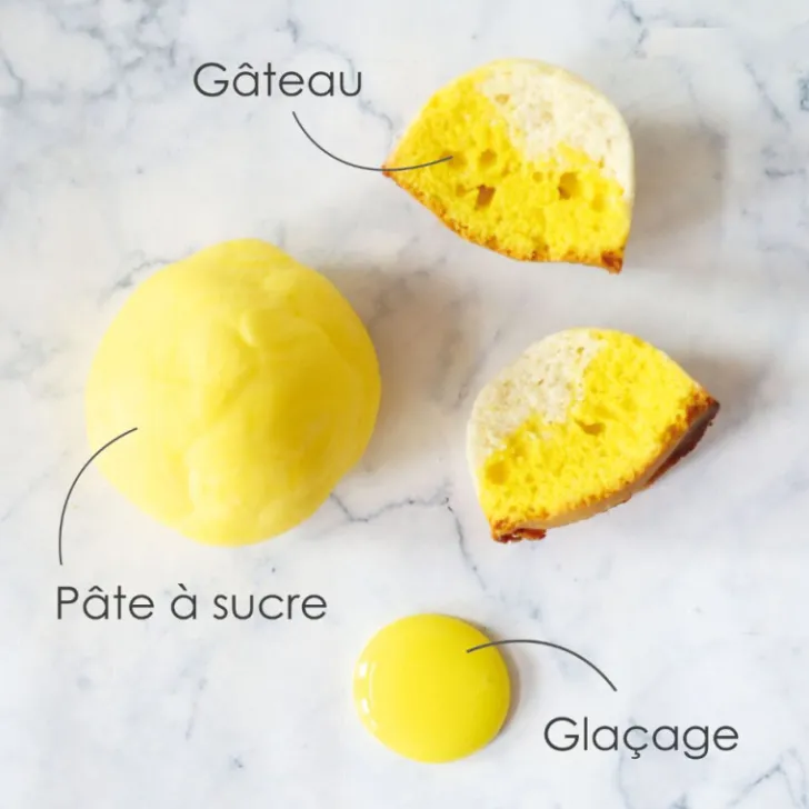 Colorant gel alimentaire jaune 20 gr