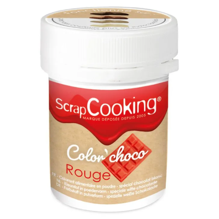 Color'choco liposoluble rouge