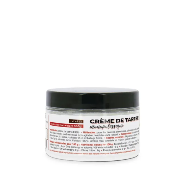 Crème de tartre en poudre - 100 g