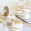 Déco Etoiles dorées pâte d'amande