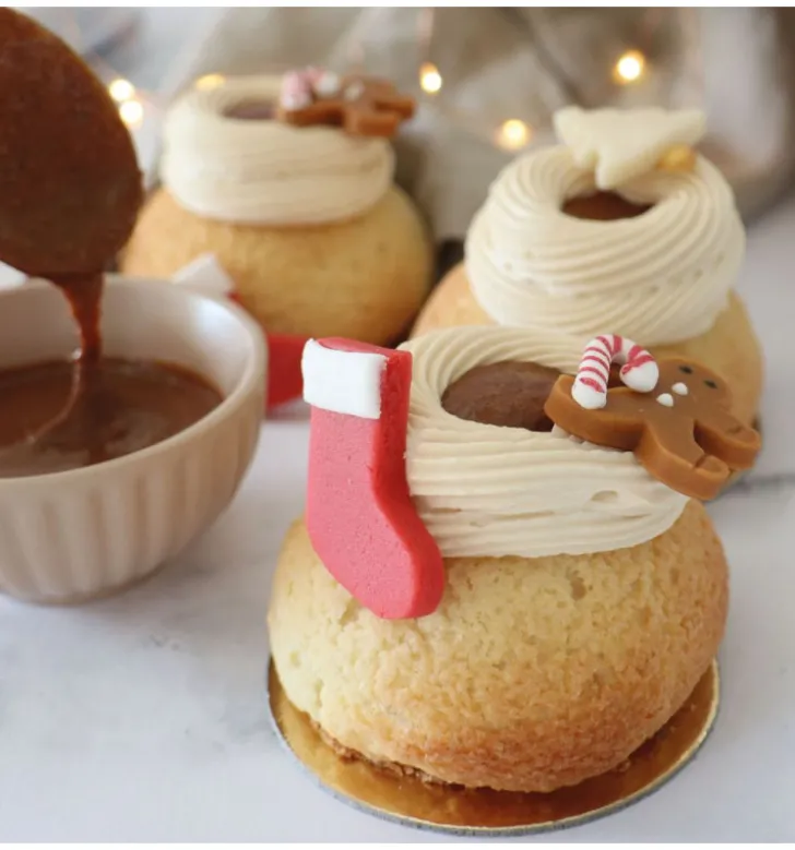 6 Décorations de Noël en pâte d’amande