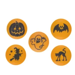Décors en sucre pastilles Halloween x24 pièces