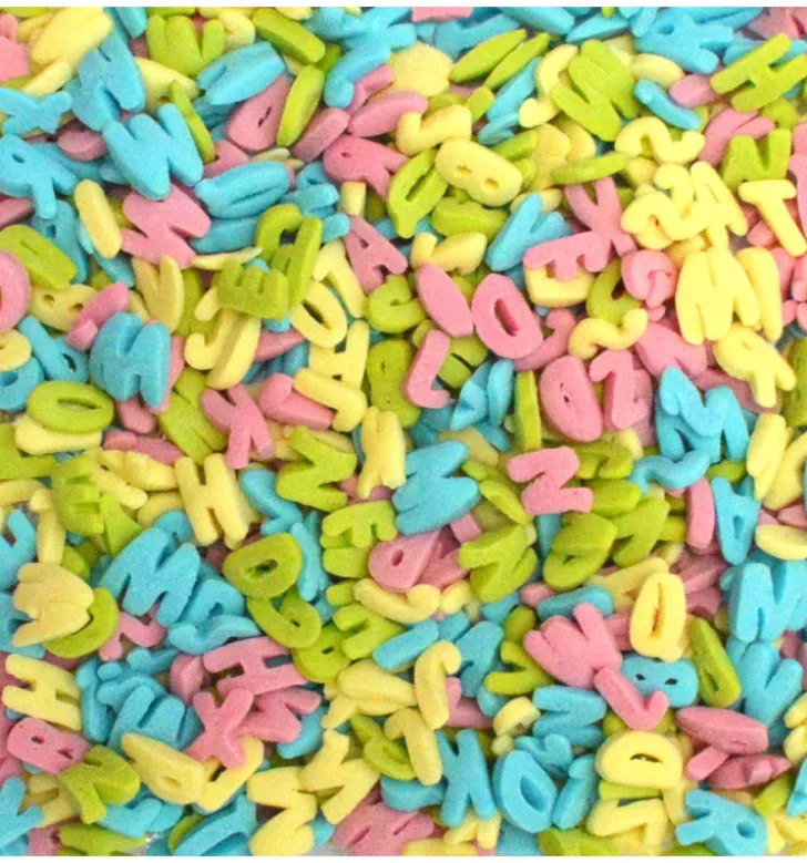 Décors sucrés Alphabet 55g