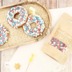 Décors sucrés bleu blanc rouge