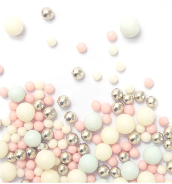 Décors sucrés bubbles pastel 70g