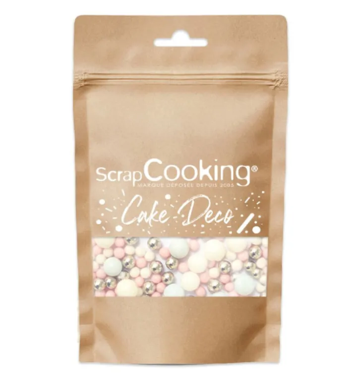 Décors sucrés bubbles pastel 70g