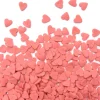 Décors sucrés cœurs rouges 55g