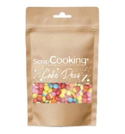 Décors sucrés dragées choco multicolores 75g