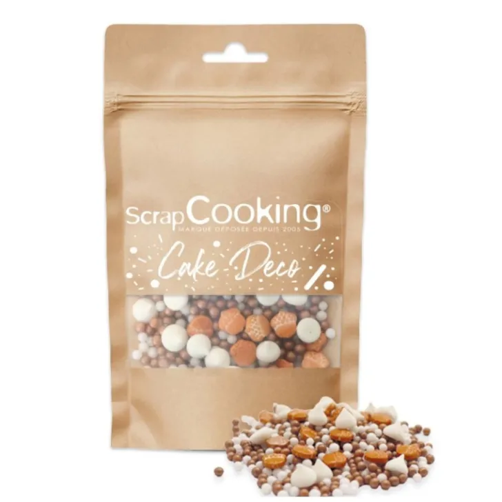 Décors sucrés mix 3D automne 40g