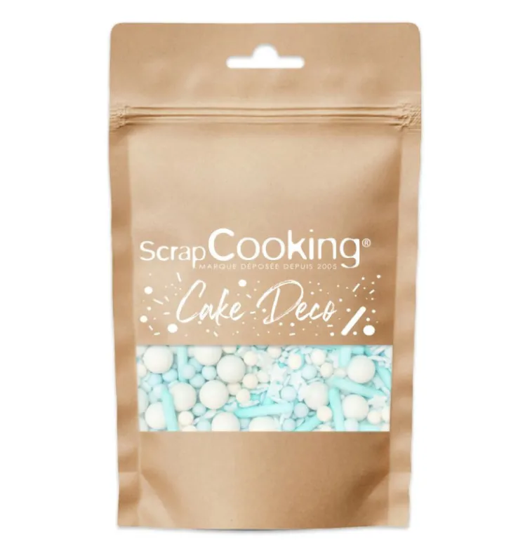 Décors sucrés mix rods bleu 70g