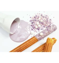 Décors sucrés mix rods lilas 70g