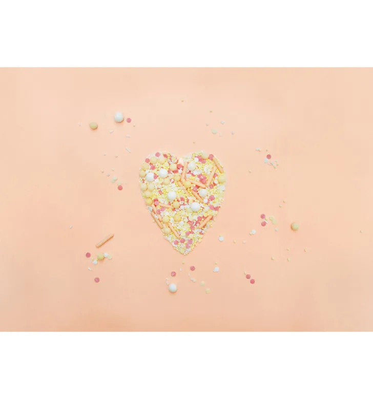 Décors sucrés mix rods pêche 70g