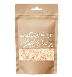 Décors sucrés mix rods pêche 70g