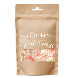 Décors sucrés mix rods rose doré 70g