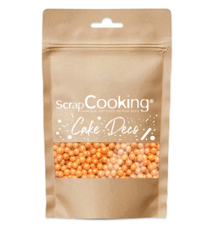 Décors sucrés perles dorées 55g